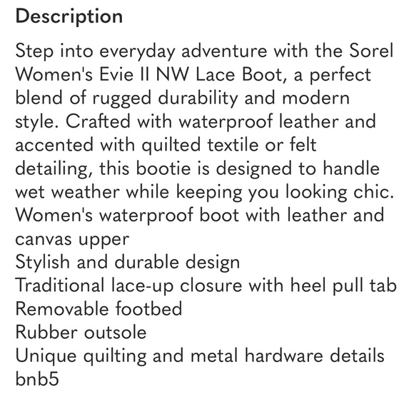 Sorel Evie II Lace Plus - Picture 4 of 16
